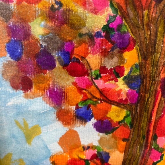 Kreativekristen original watercolor , the colors of fall , HP 25x4 - Picture 4 of 8